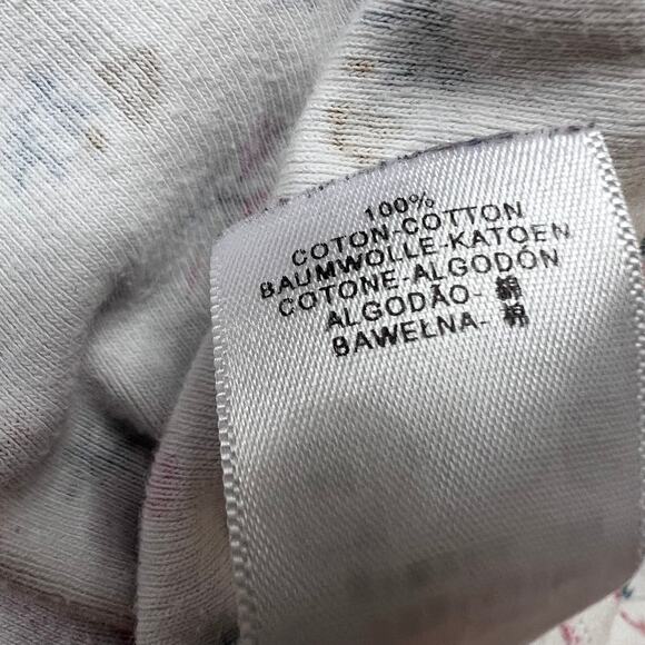 Petit Bateau Girl's Floral Print Cotton Short Sleeve Nightgown 128 cm / 8 years - Picture 5 of 5